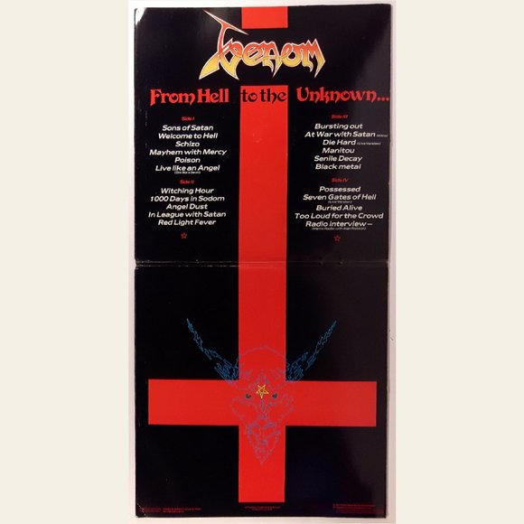 Venom - From Hell To The Unknown - Vinyl 2 LP Record - Picture 3 of 7